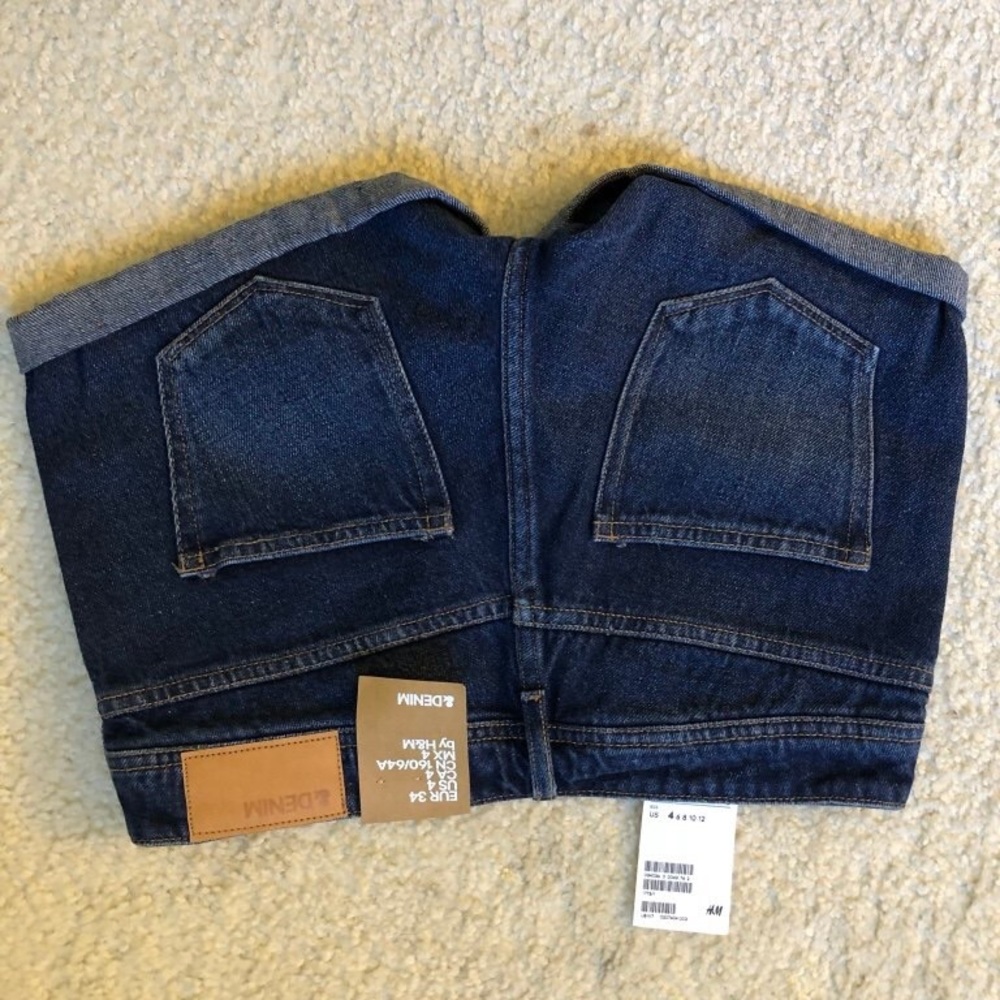 Denim shorts